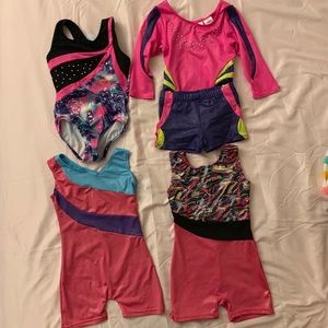 Girls leotard bundle size 4/5